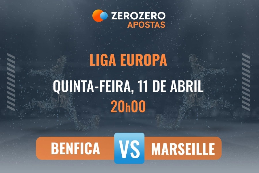 Odds e prognstico Benfica vs Marselha  11/04/2024  Liga Europa  