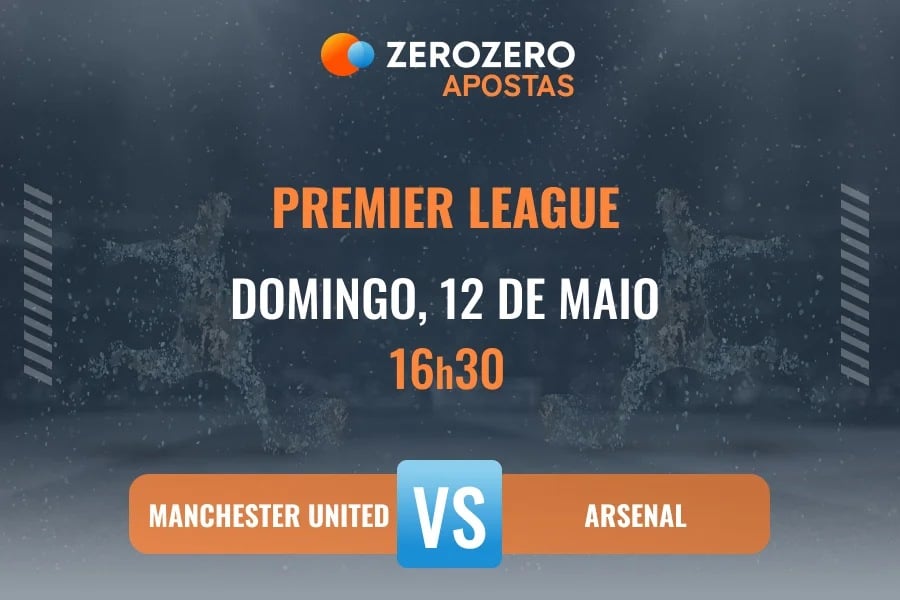 Odds e prognstico Manchester United vs Arsenal  12/05/2024  Premier League